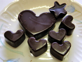 バレンタイン手作りチョコレート画像
