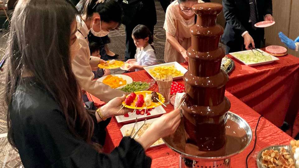 チョコレートファウンテンイメージ画像1