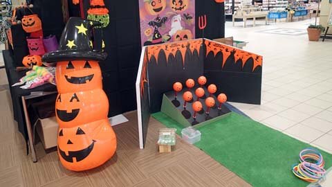 ハロウィン縁日輪投げ画像