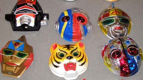 レトロお面の展示イベント画像3