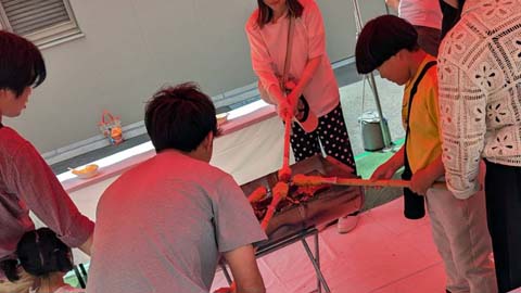 炭焼きバウムクーヘン画像
