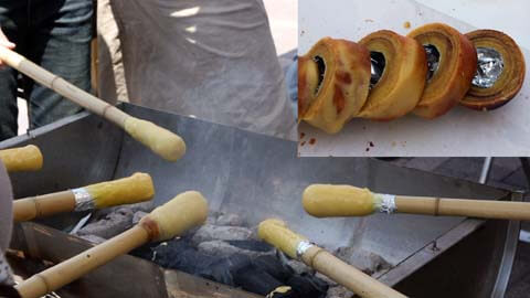 炭焼きバウムクーヘン画像
