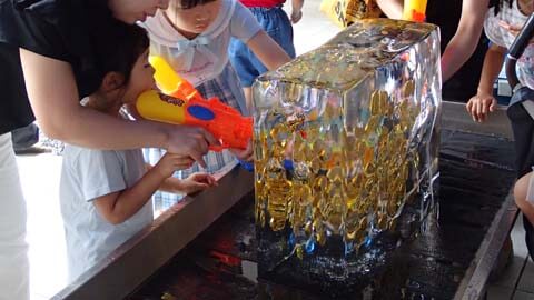 氷柱宝探しゲーム画像