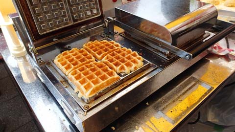 ワッフル画像