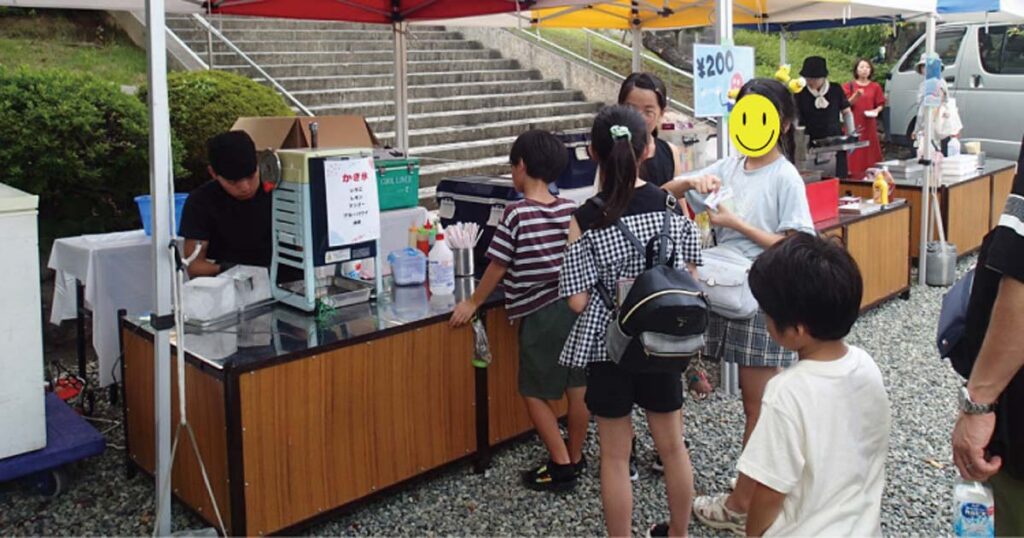 自治会夏まつり画像