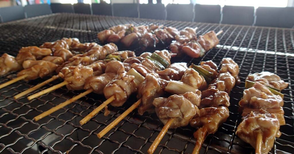 焼き鳥屋台画像